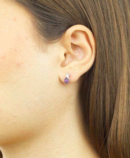 DIAMANT LETERNEL Earrings Silver