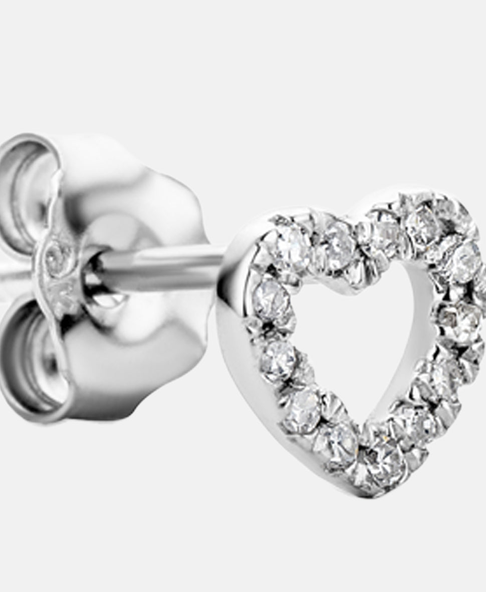 DIAMANT LETERNEL Earrings Silver