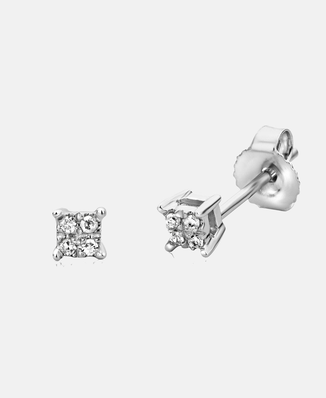 DIAMANT LETERNEL Earrings Silver