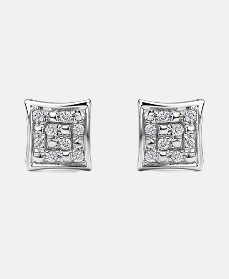 DIAMANT LETERNEL Earrings Silver