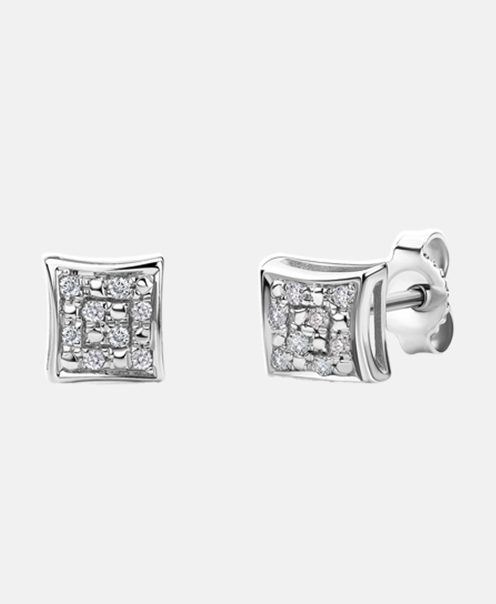 DIAMANT LETERNEL Earrings Silver