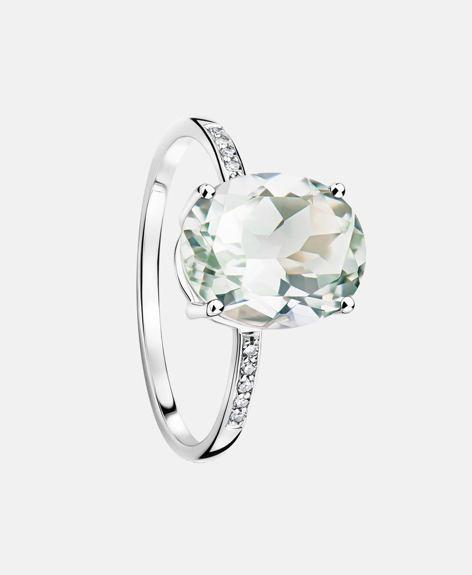 DIAMANT LETERNEL Ring Silver