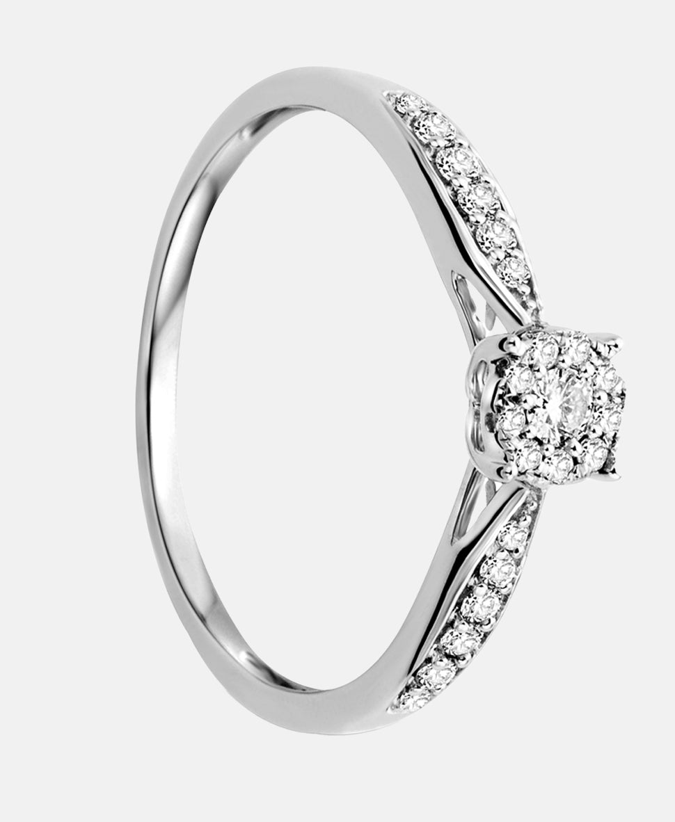 DIAMANT LETERNEL Ring Silver