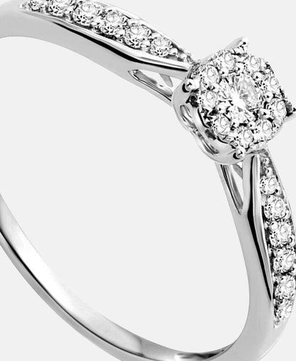 DIAMANT LETERNEL Ring Silver