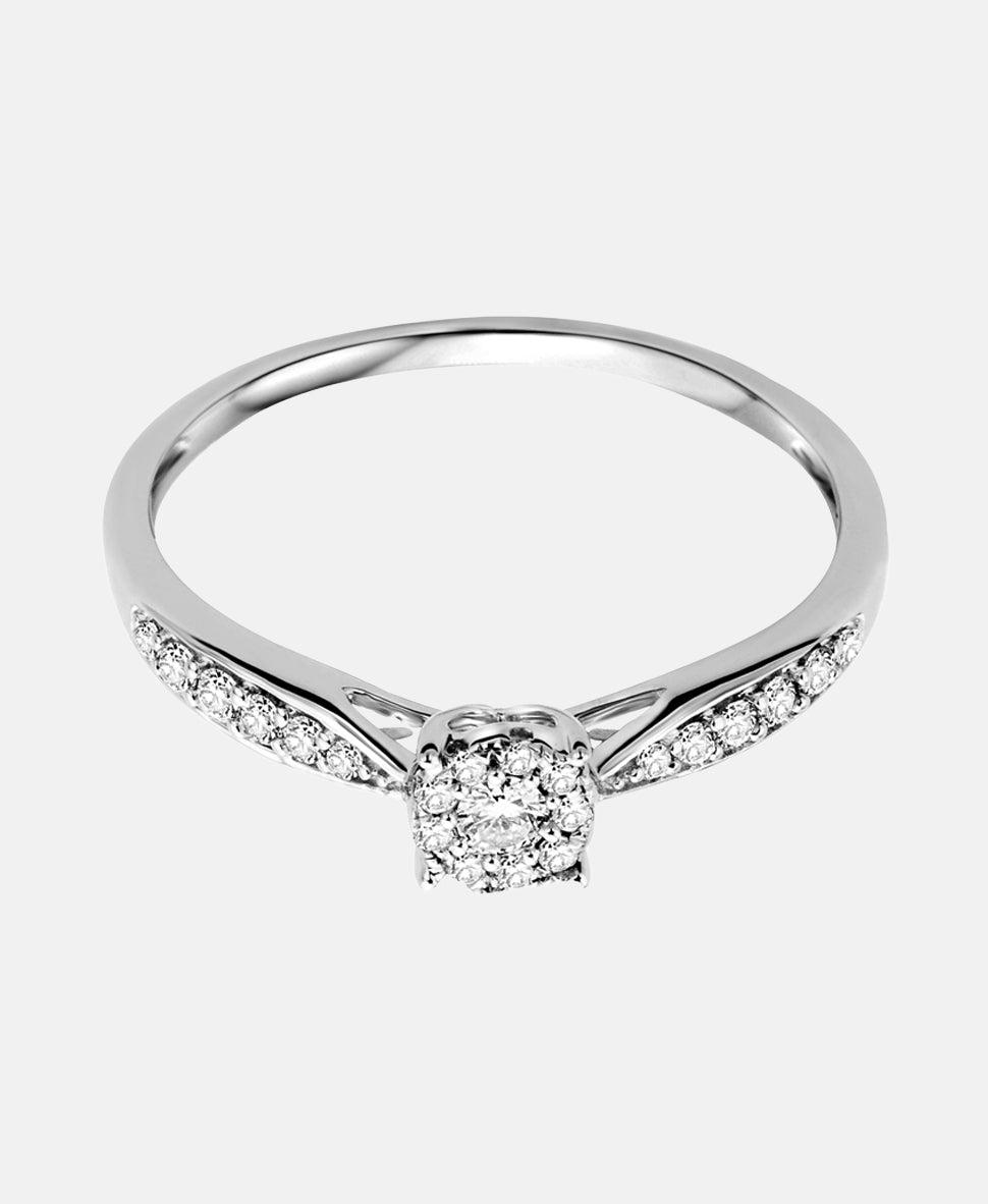 DIAMANT LETERNEL Ring Silver