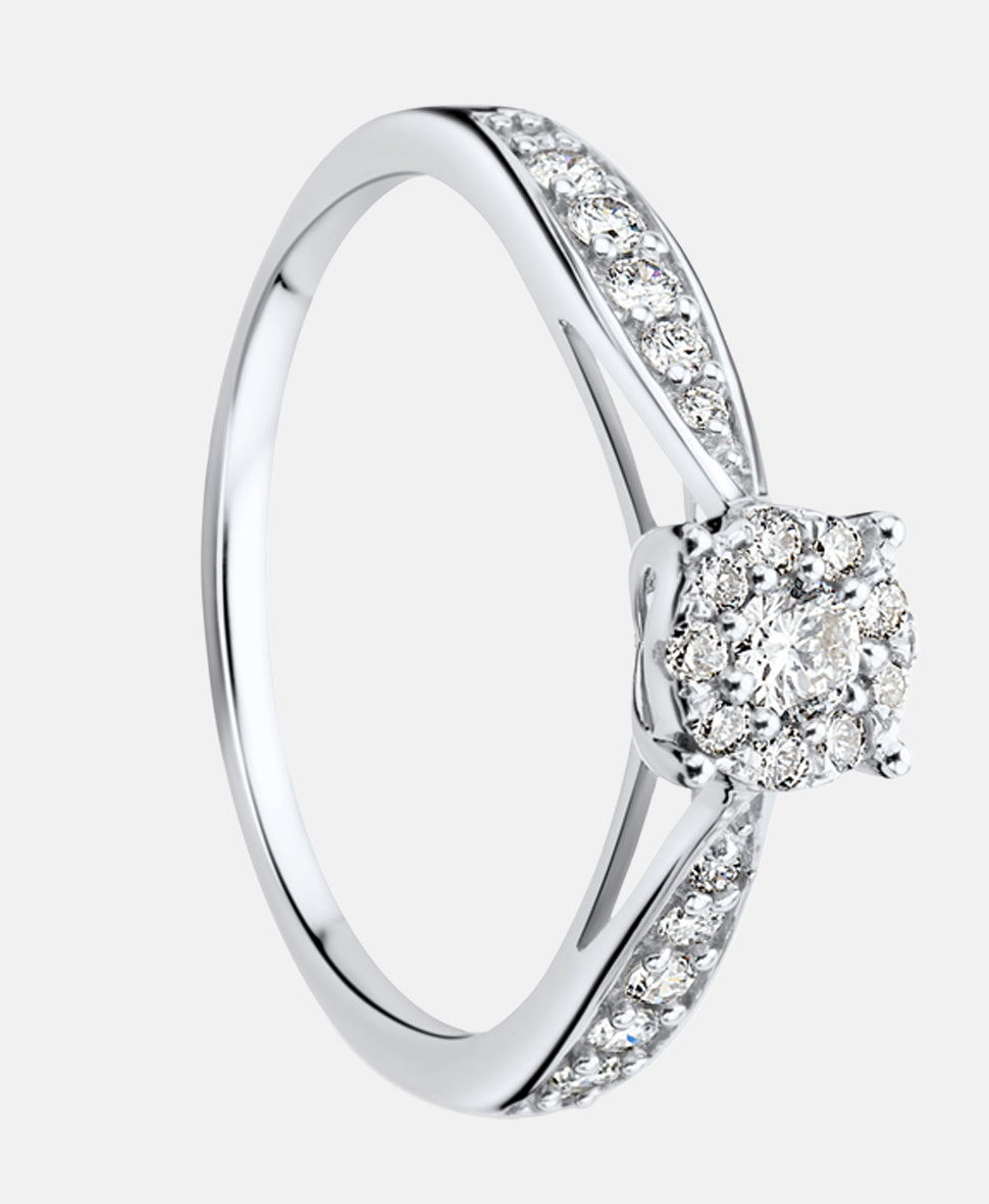 DIAMANT LETERNEL Ring Silver