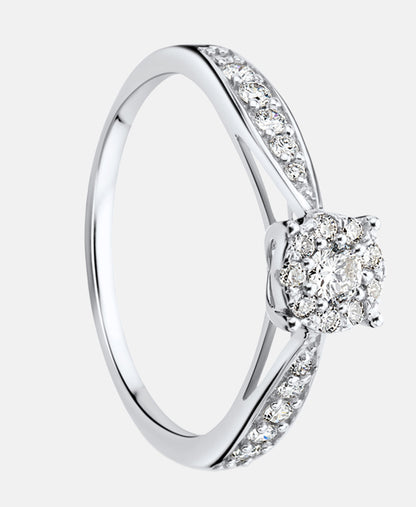 DIAMANT LETERNEL Ring Silver