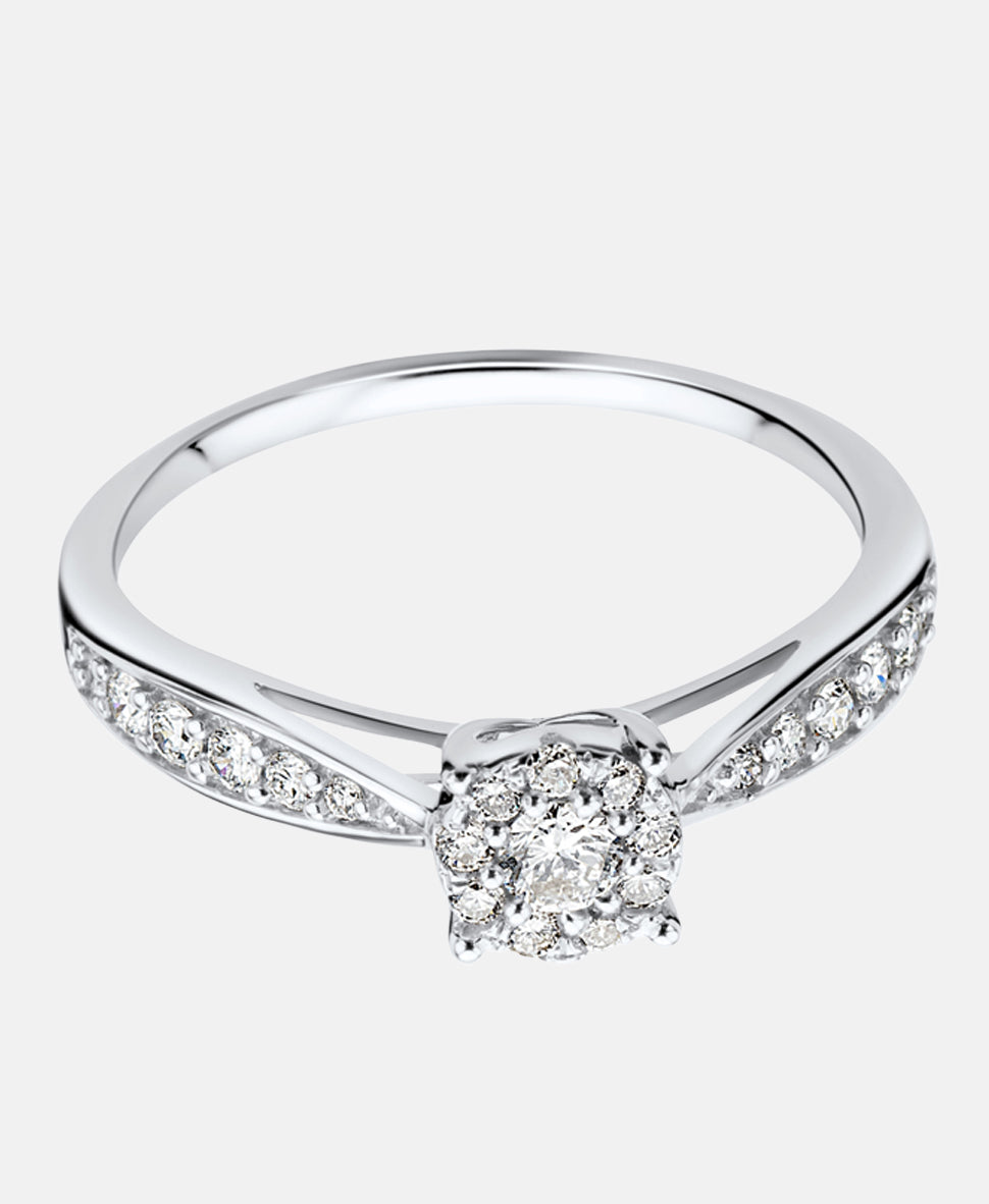 DIAMANT LETERNEL Ring Silver