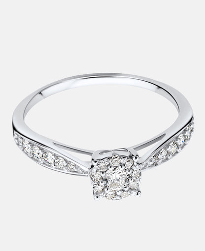 DIAMANT LETERNEL Ring Silver