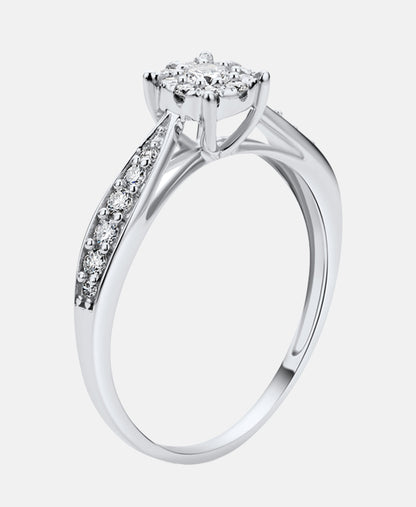 DIAMANT LETERNEL Ring Silver