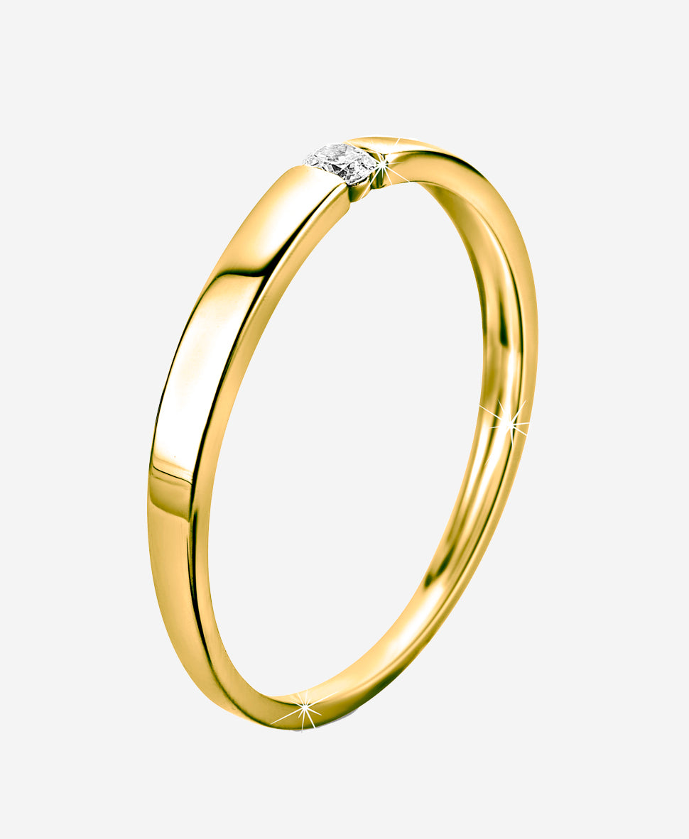 DIAMANT LETERNEL Ring Gold