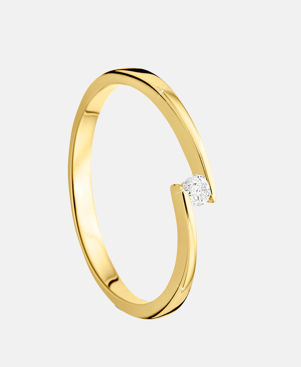 DIAMANT LETERNEL Ring Gold