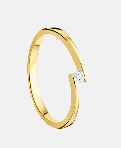 DIAMANT LETERNEL Ring Gold