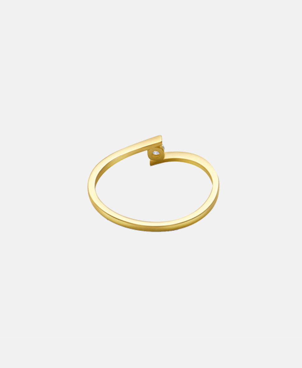 DIAMANT LETERNEL Ring Gold