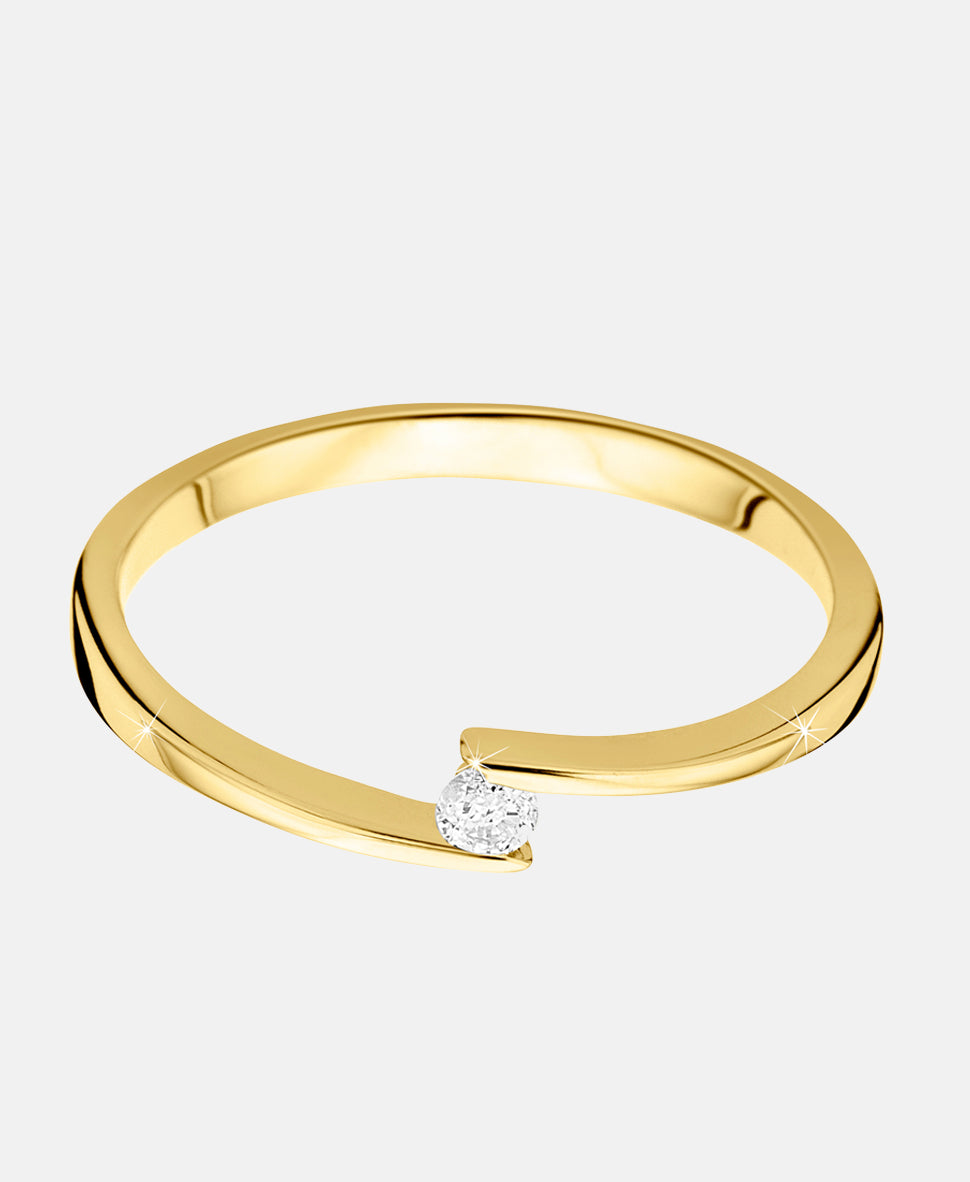 DIAMANT LETERNEL Ring Gold