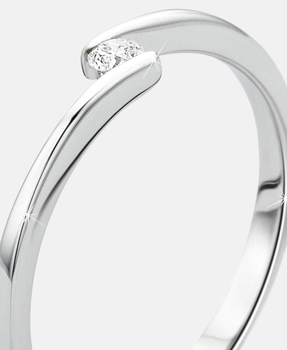 DIAMANT LETERNEL Ring Silver