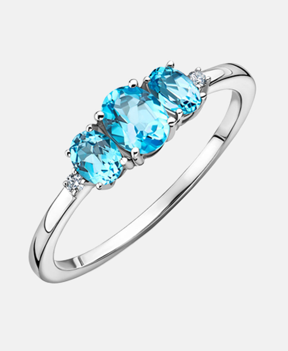 DIAMANT LETERNEL Ring Silver