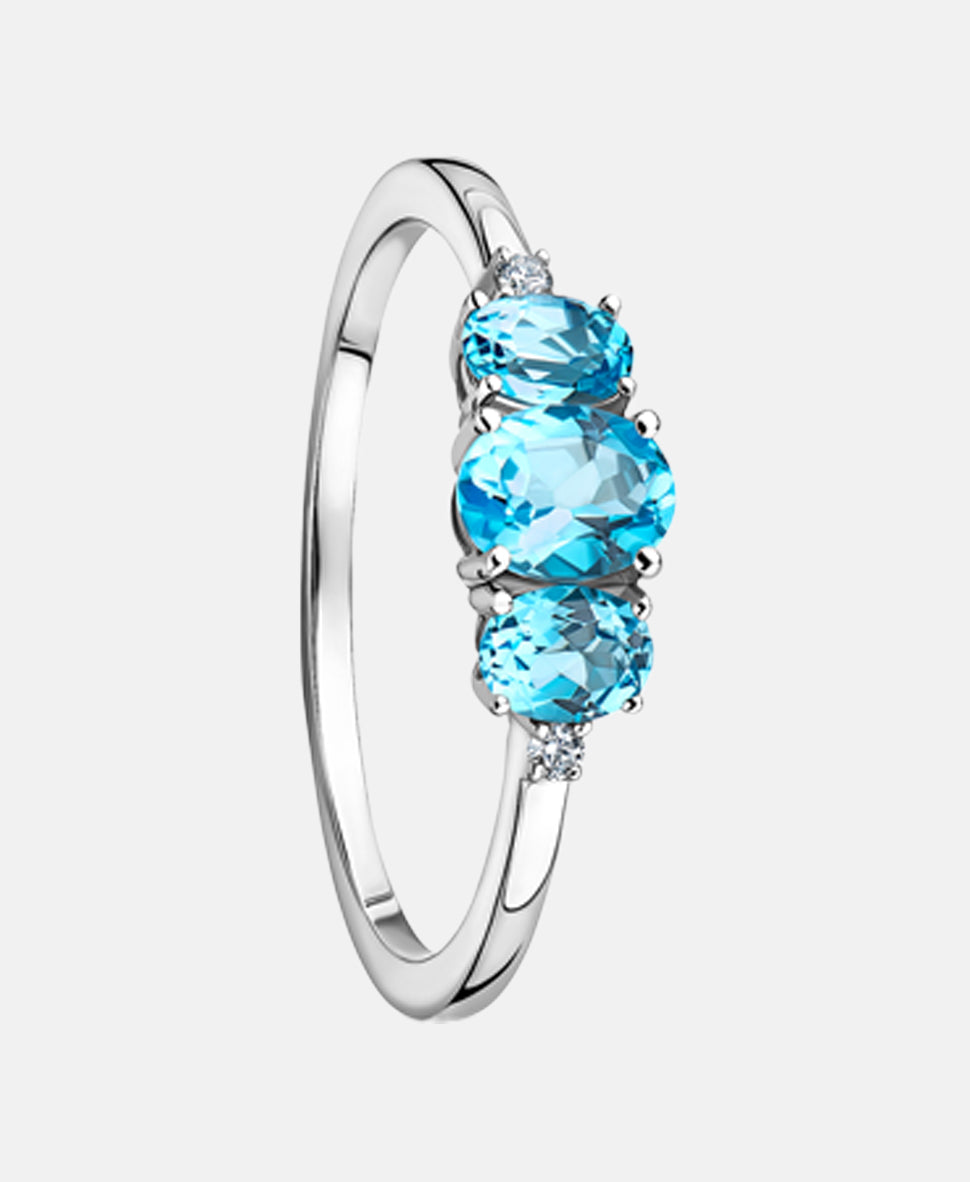 DIAMANT LETERNEL Ring Silver