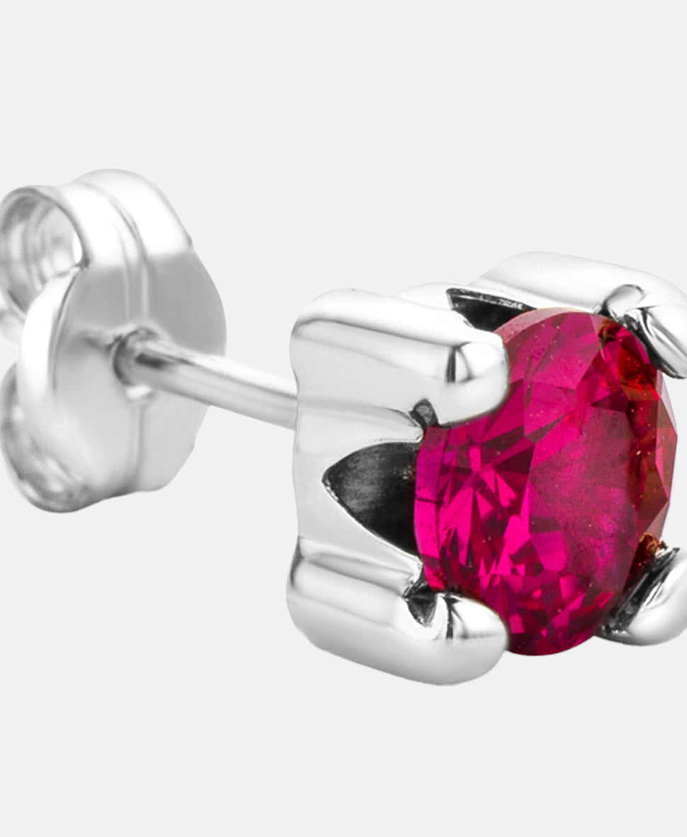 DIAMANT LETERNEL Earrings Fuchsia