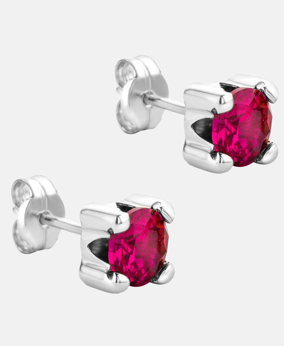 DIAMANT LETERNEL Earrings Fuchsia