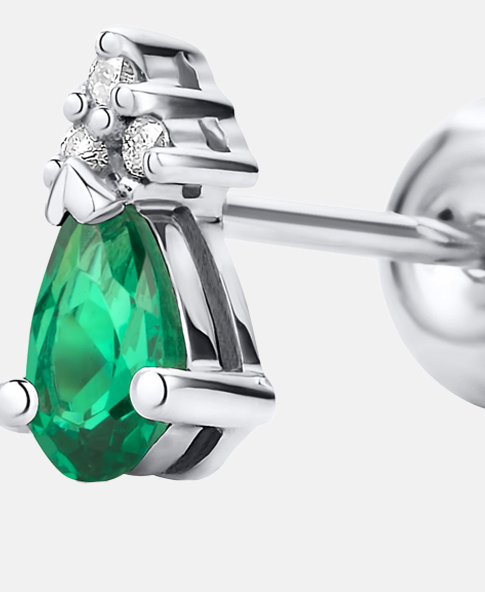 DIAMANT LETERNEL Earrings Silver