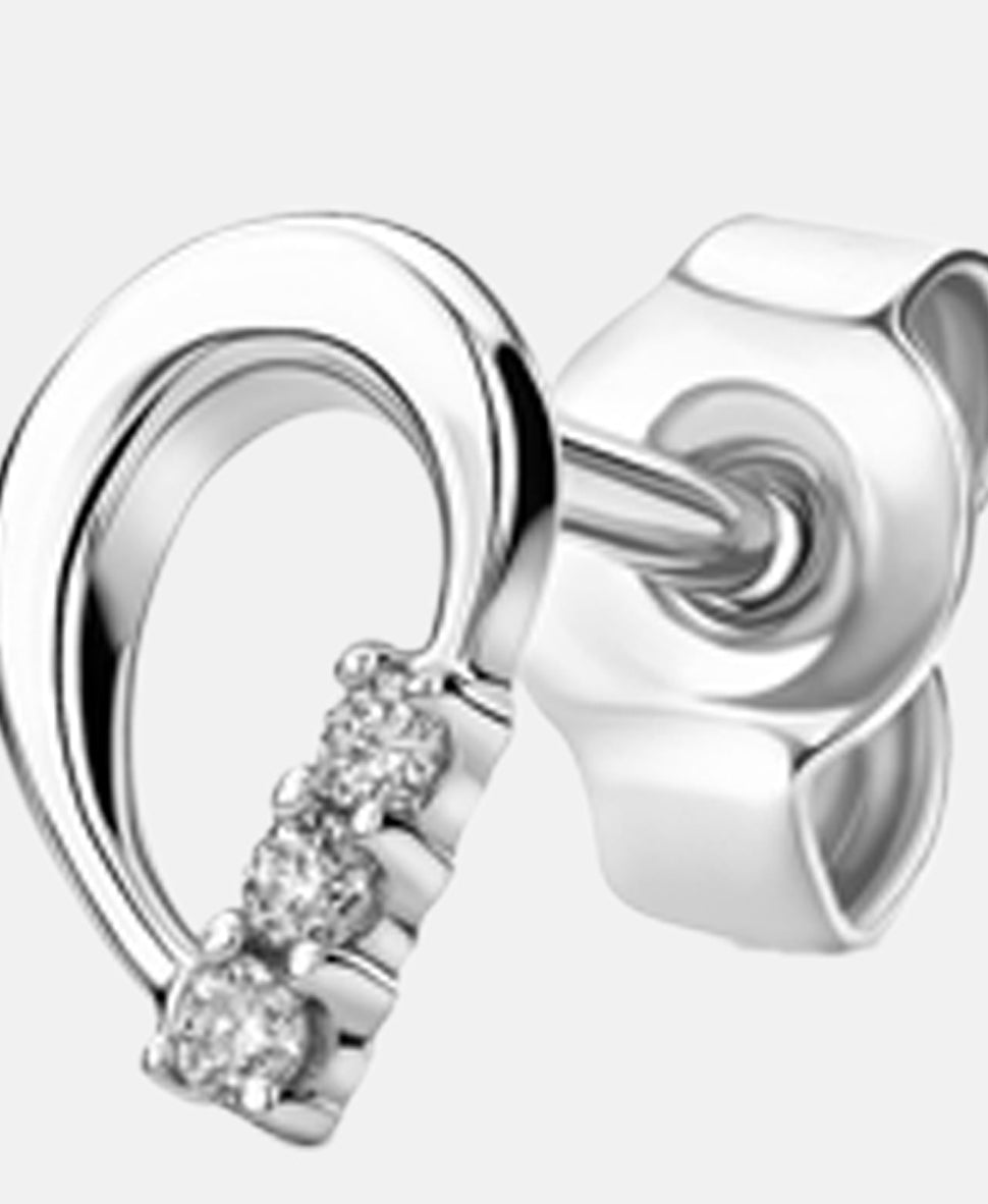 DIAMANT LETERNEL Earrings Silver