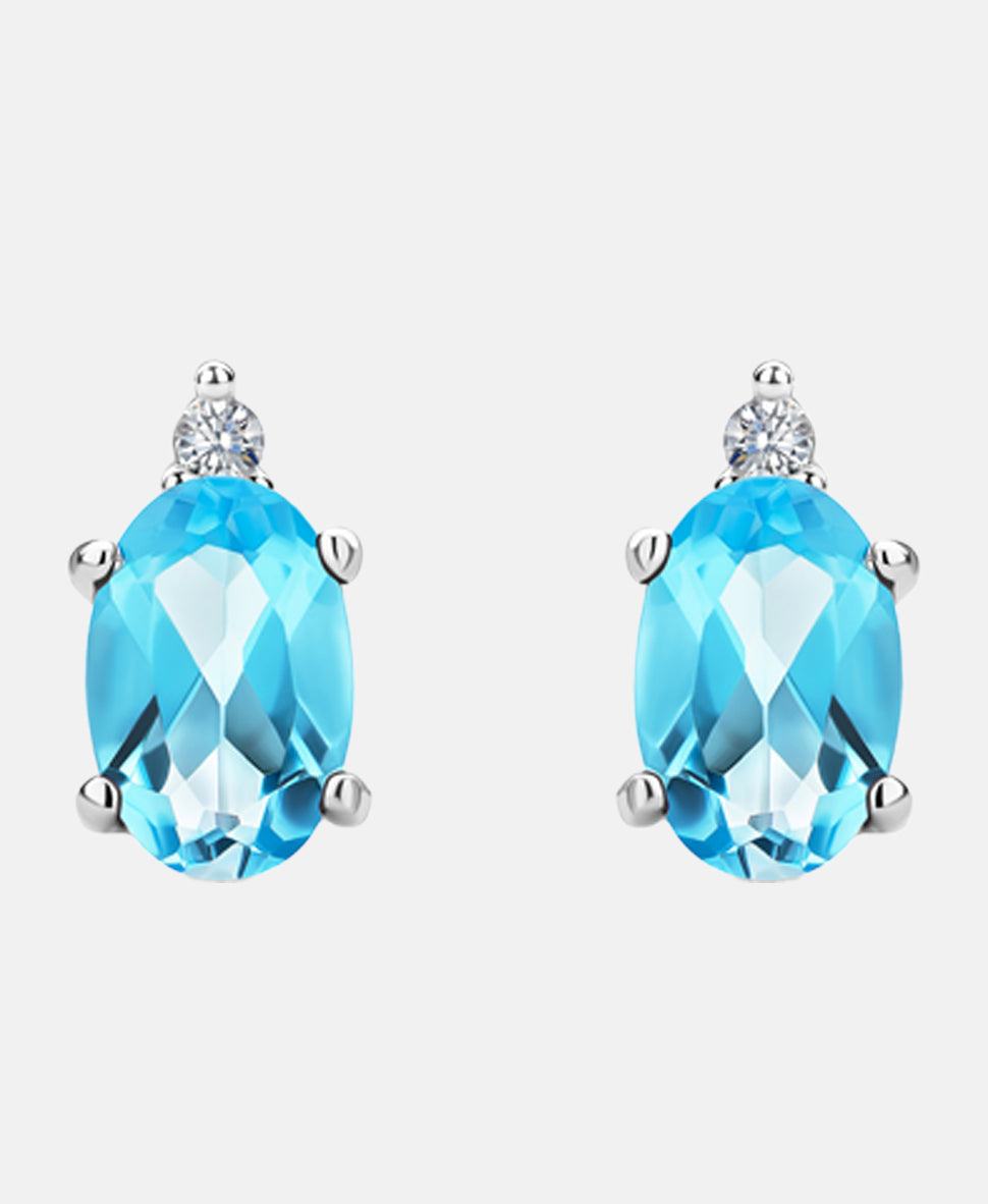 DIAMANT LETERNEL Earrings Silver
