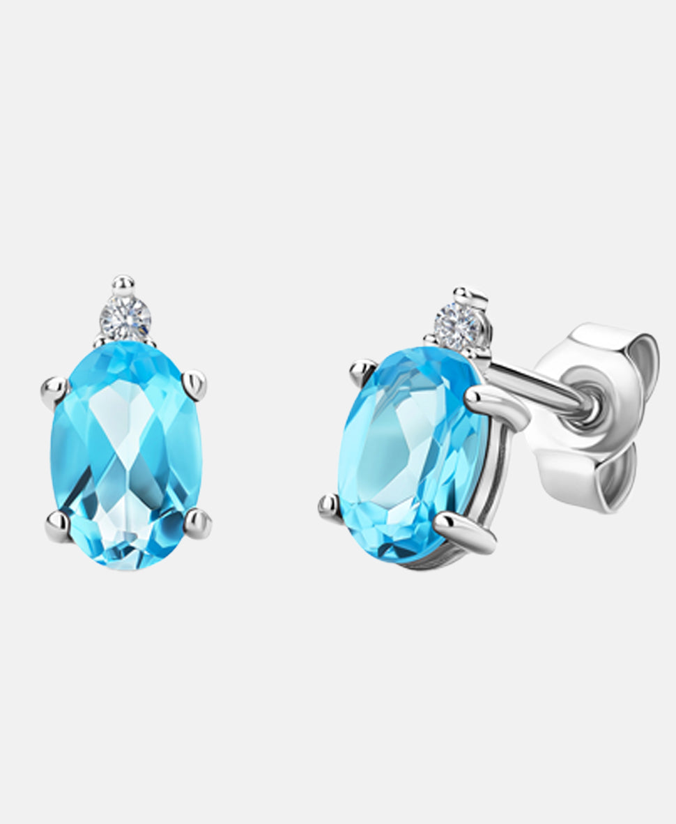 DIAMANT LETERNEL Earrings Silver