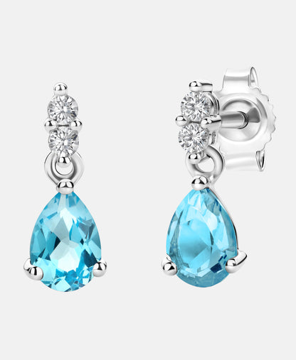 DIAMANT LETERNEL Earrings Silver