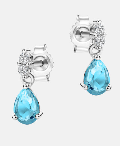 DIAMANT LETERNEL Earrings Silver
