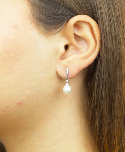 DIAMANT LETERNEL Earrings Silver