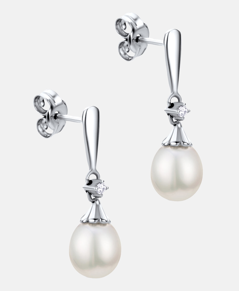 DIAMANT LETERNEL Earrings Silver