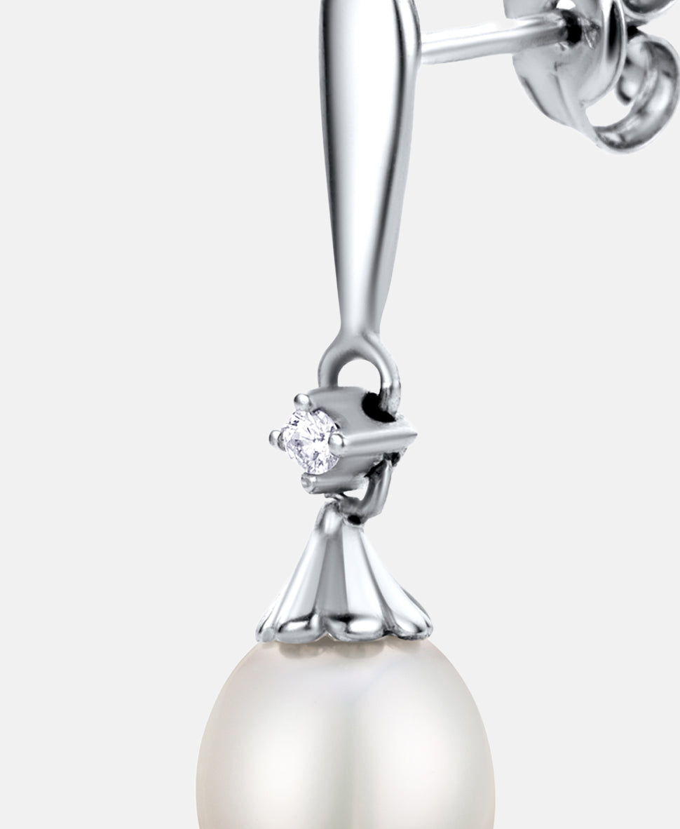 DIAMANT LETERNEL Earrings Silver