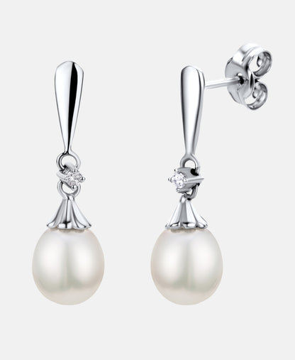 DIAMANT LETERNEL Earrings Silver