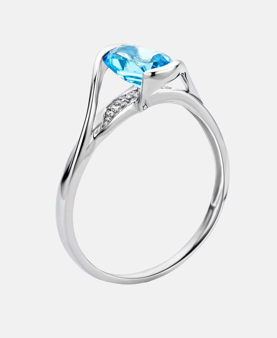 DIAMANT LETERNEL Ring Silver
