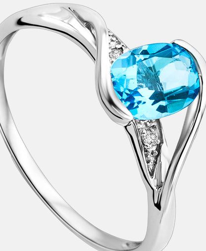 DIAMANT LETERNEL Ring Silver