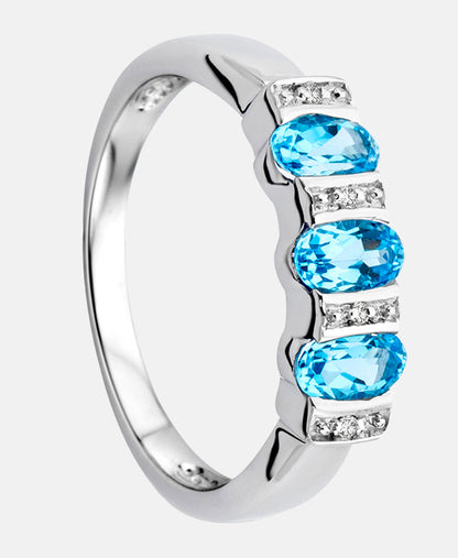 DIAMANT LETERNEL Ring Silver