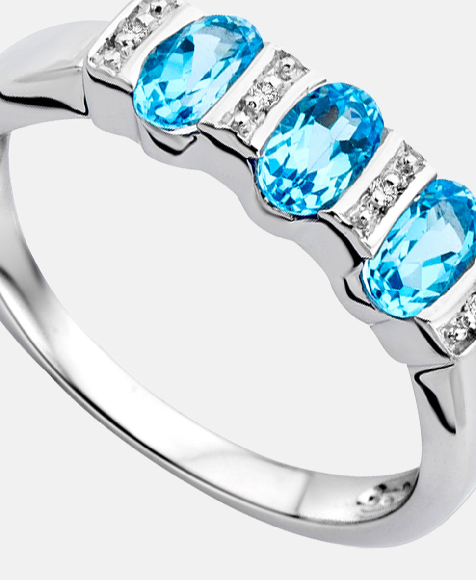 DIAMANT LETERNEL Ring Silver