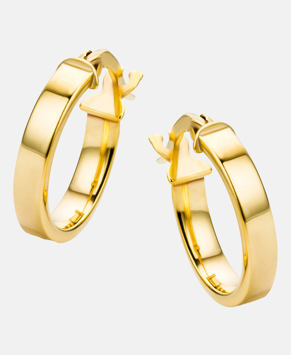 Ohrringe aus 375 Gelbgold