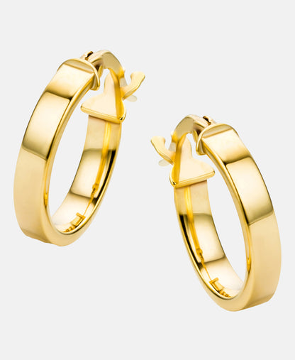 Ohrringe aus 375 Gelbgold