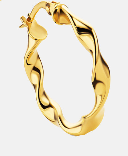 Ohrringe aus 375 Gelbgold