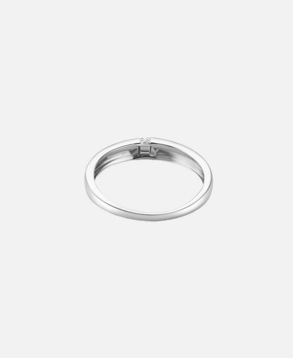 DIAMANT LETERNEL Ring Silver