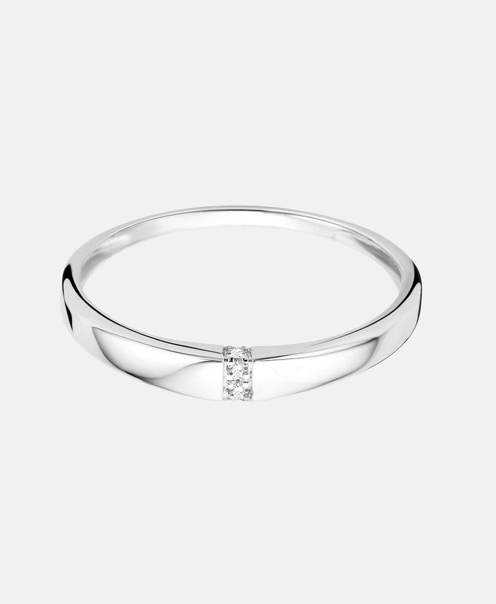 DIAMANT LETERNEL Ring Silver