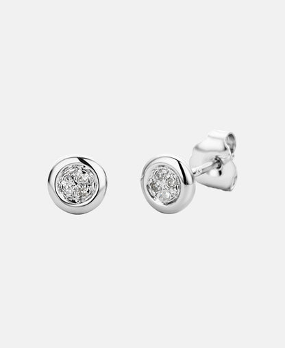 DIAMANT LETERNEL Earrings Silver