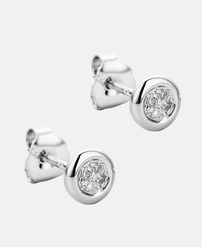 DIAMANT LETERNEL Earrings Silver
