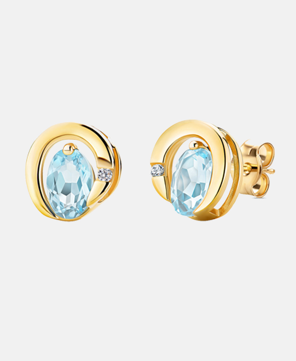 DIAMANT LETERNEL Earrings Gold