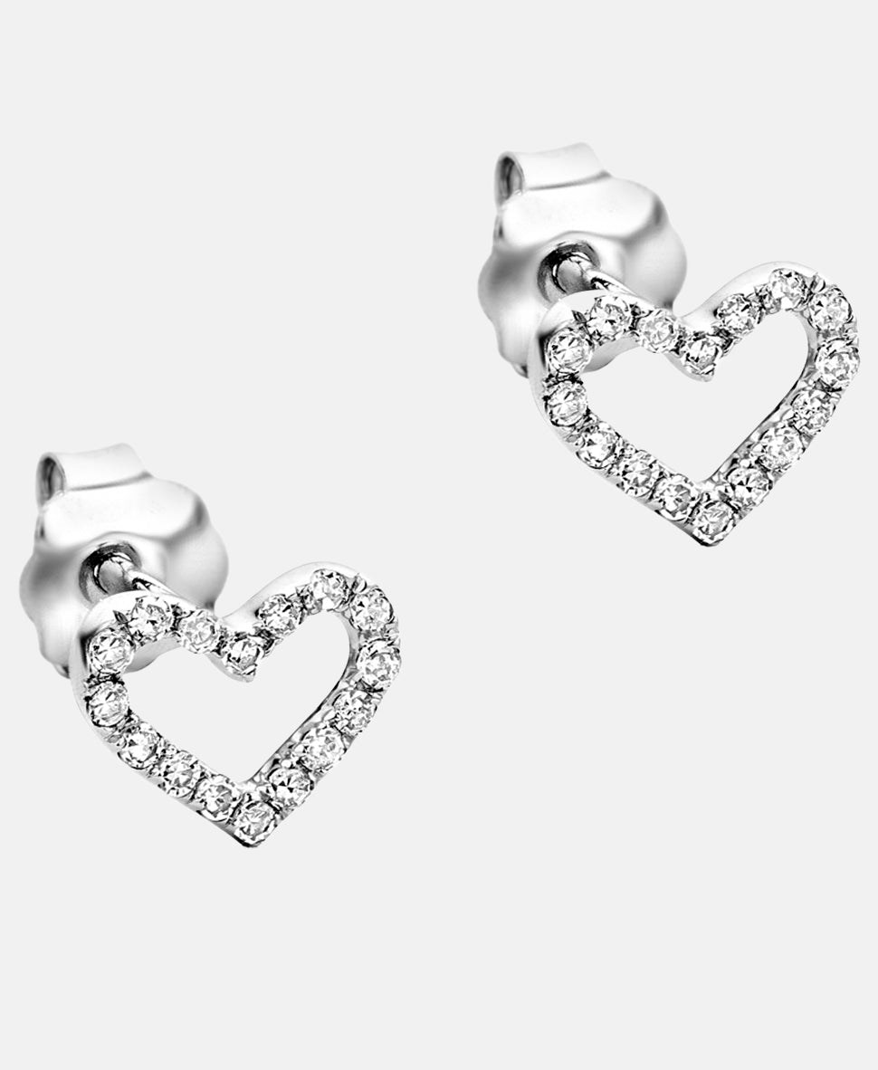 DIAMANT LETERNEL Earrings Silver