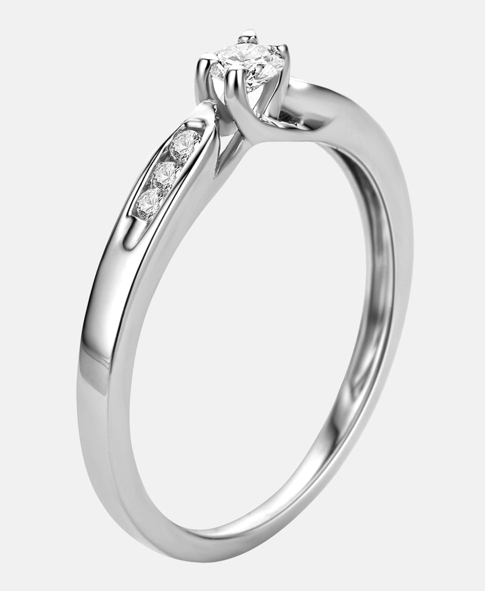 DIAMANT LETERNEL Ring Silver