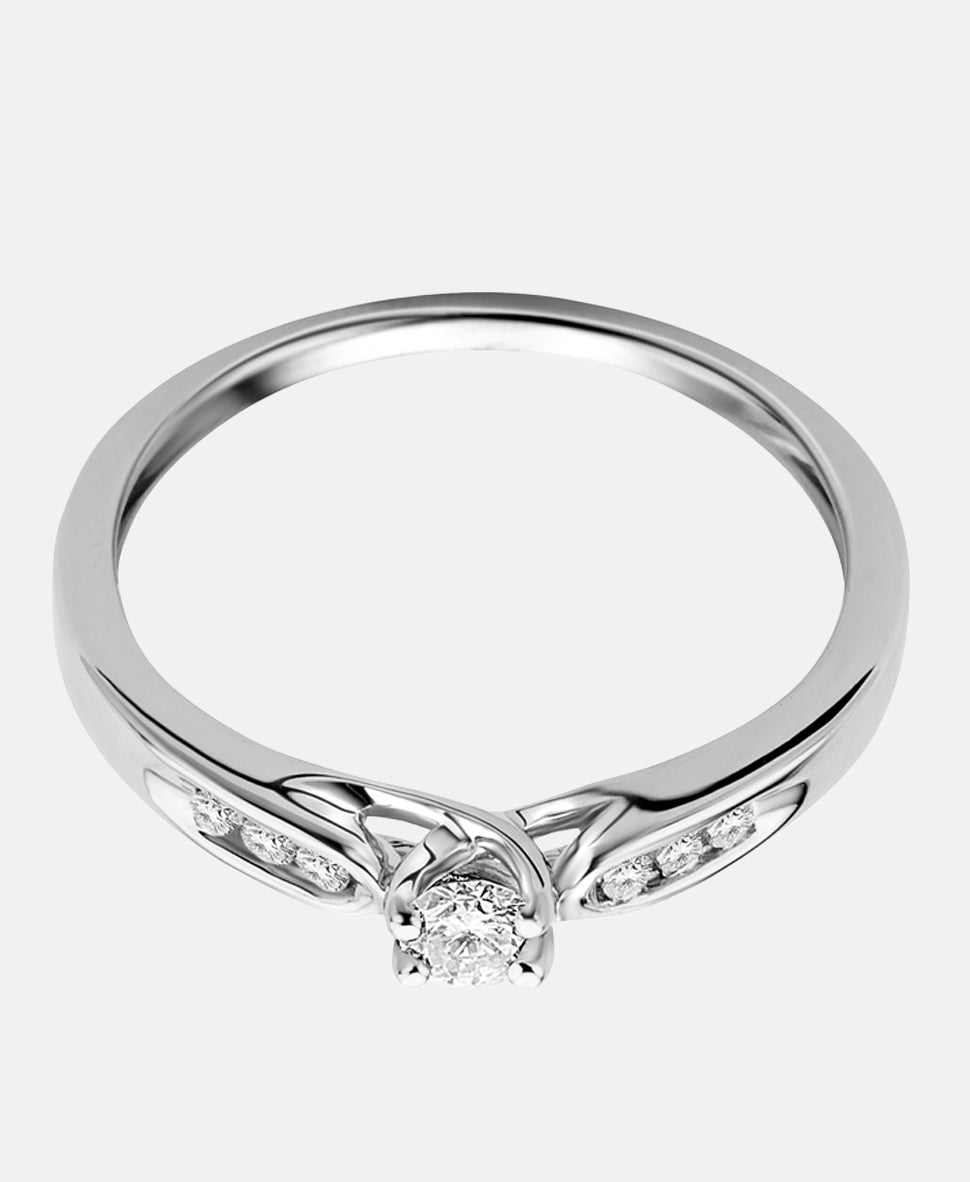 DIAMANT LETERNEL Ring Silver