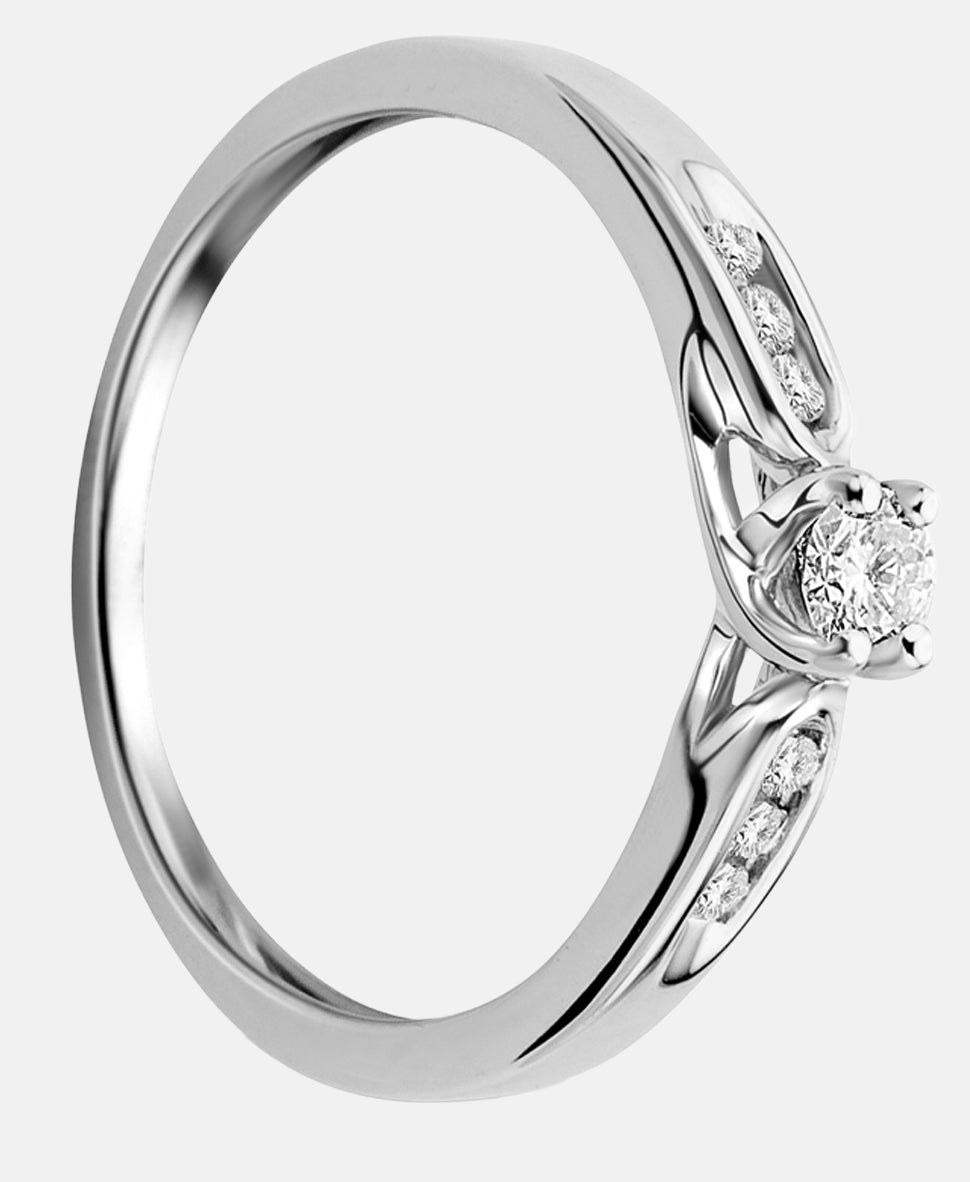DIAMANT LETERNEL Ring Silver